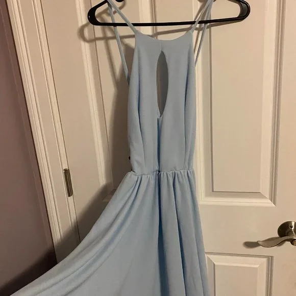 Club London High-Low Halter Dress- Size 6 (US) - Picture 5 of 6